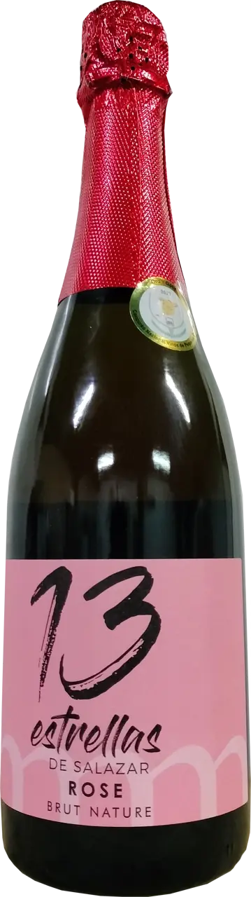 Botella 13 Estrellas de Salazar Brut Rosé